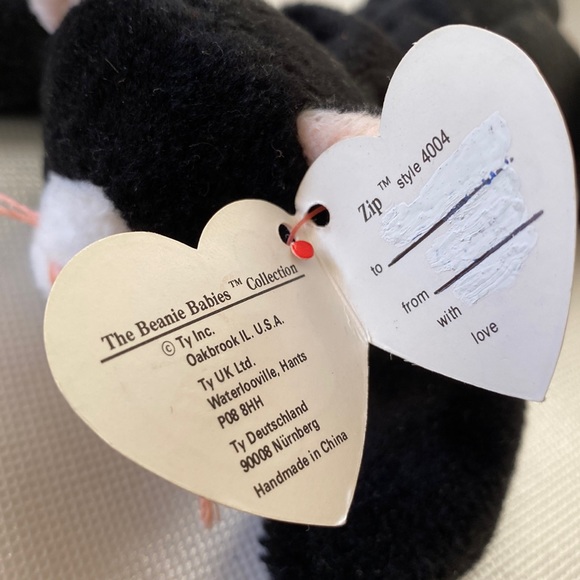 Beanie Babies Zip Black Cat - Picture 10 of 14